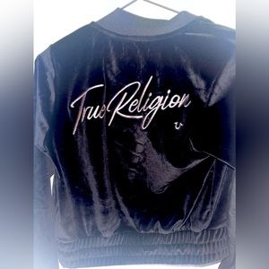 True Religion Velour Tracksuit NWT size xs/s